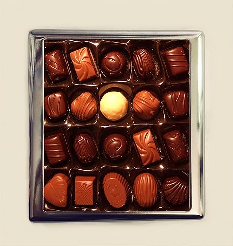 Amazon Com Box Of Chocolates Cigarette Case Business Card Id