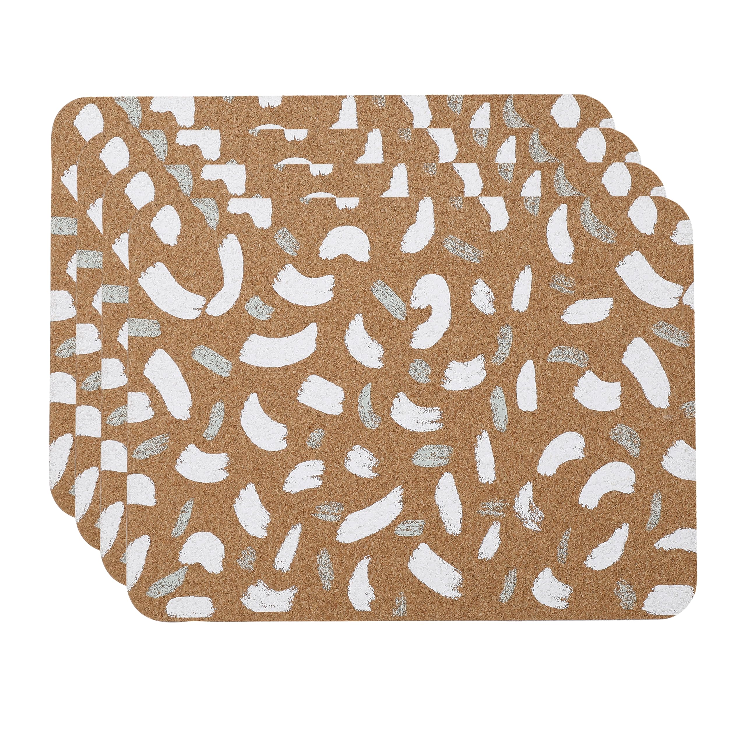 Creative Tops 4-Piece Cork Placemat Set