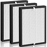 3 Pack GL-FS32 Replacement Filter Compatible with MOOKA/KOIOS GL-FS32 and AZEUS GL-FS32 Air Purifier, 3-in-1 H13 True HEPA Filter with Activated Carbon
