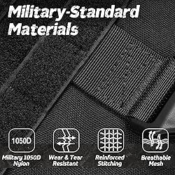 rabbitgoo Tactical Dog Harness for Large, Heavy