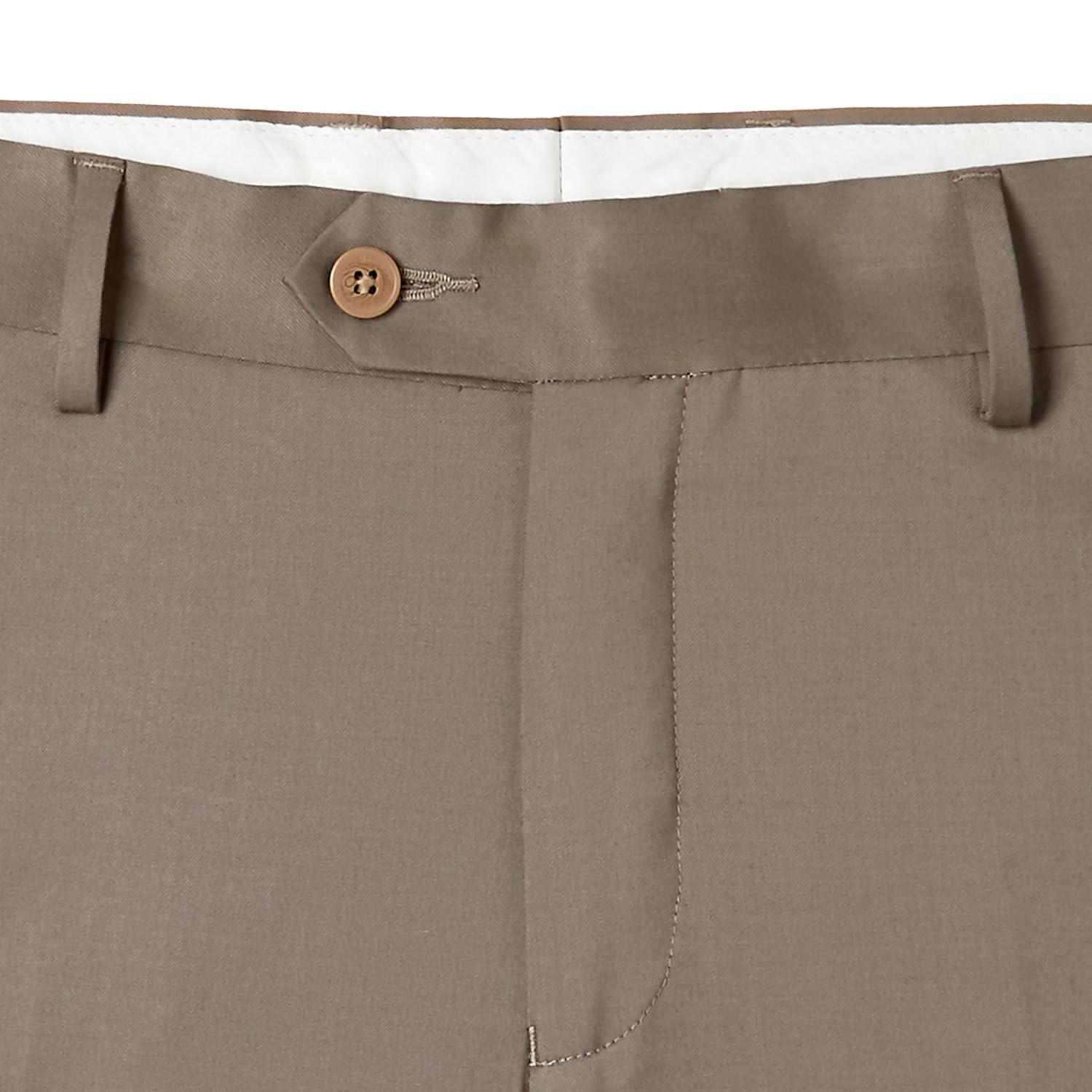 van heusen men's straight fit crepe formal trousers