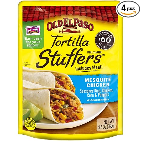 Old el paso mesquite chicken tortilla stuffers (046000434384)