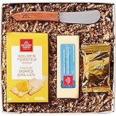 Hickory Farms Snack & Sweet Gift Box | Small Gift Box | Cheese Sampler | Gourmet Food Gift Basket Perfect For Family, Birthda