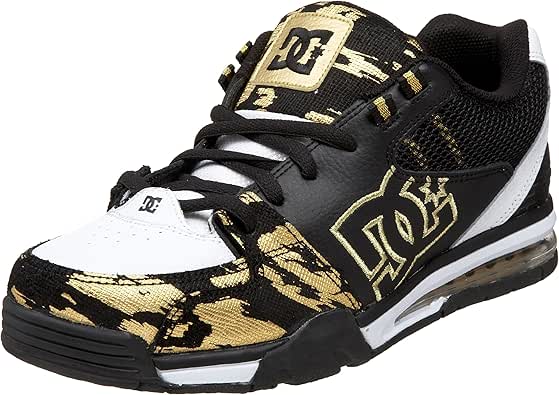 DC Men�s Versatile XE Sneaker,Black/Metallic