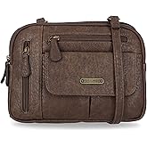 MultiSac Zippy Triple Compartment Crossbody Bag