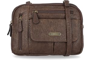 MultiSac Zippy Triple Compartment Crossbody Bag