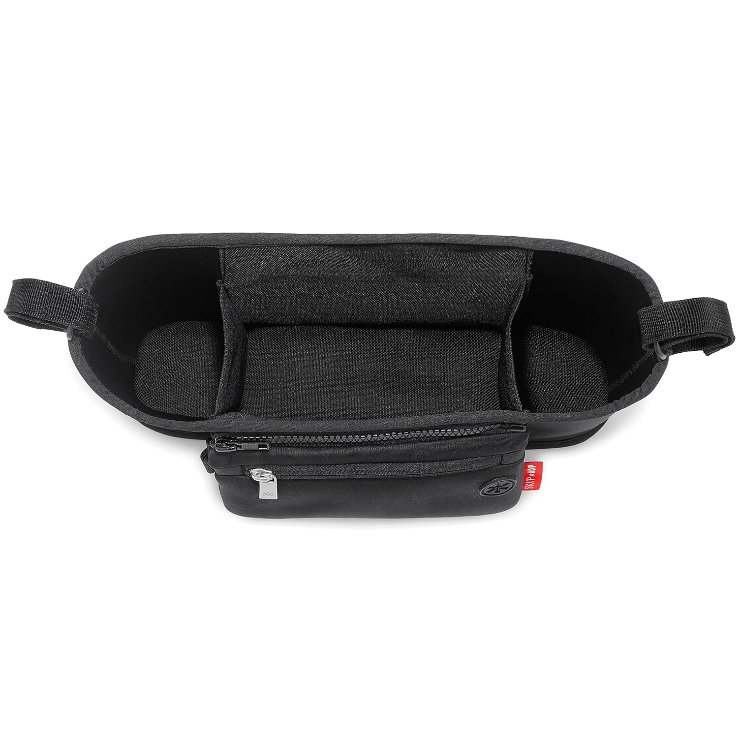 Skip Hop Universal Stroller Organizer: Insulated Beverage and Essentials Stroller Caddy, Black : Baby Stroller Attachable Organizers : Baby