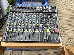 JXSOU Audio Mixer, 16-Channel DJ Mixer Bluetooth