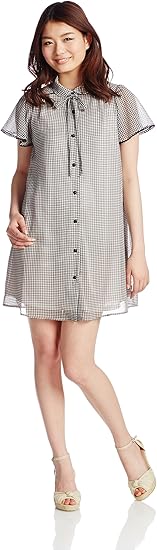 Amazon Co Jp アースミュージックアンドエコロジー ワンピース h Black 日本 F Free サイズ 服 ファッション小物