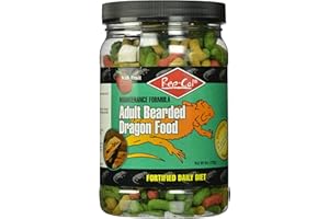 Rep-Cal SRP00815 Adult Bearded Dragon Pet Food, 8-Ounce