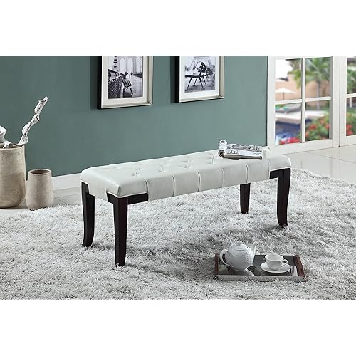 White Bench for Bedroom: Amazon.com