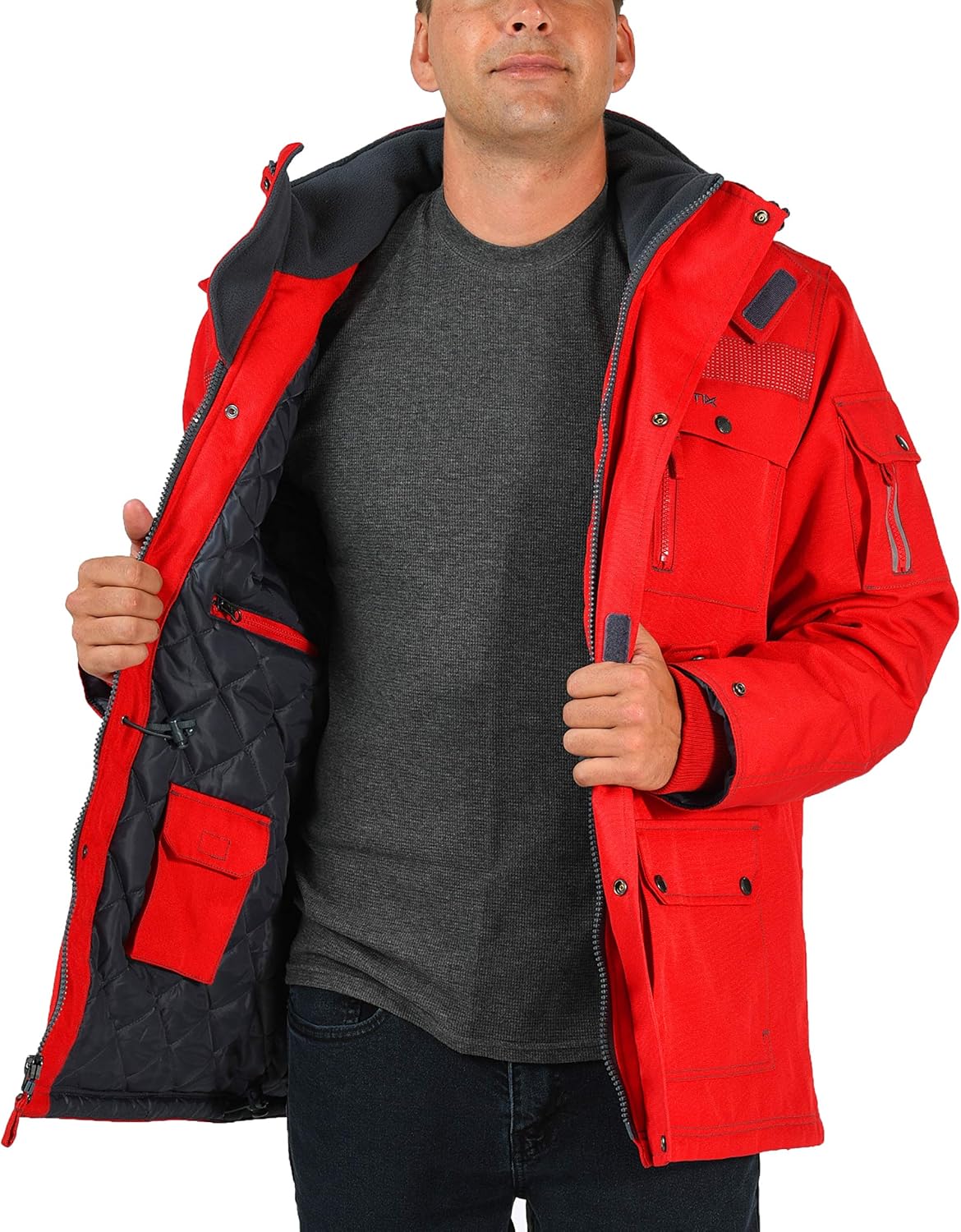 ARCTIX Mens Performance Tundra Jacket with Added Visibility Clothing