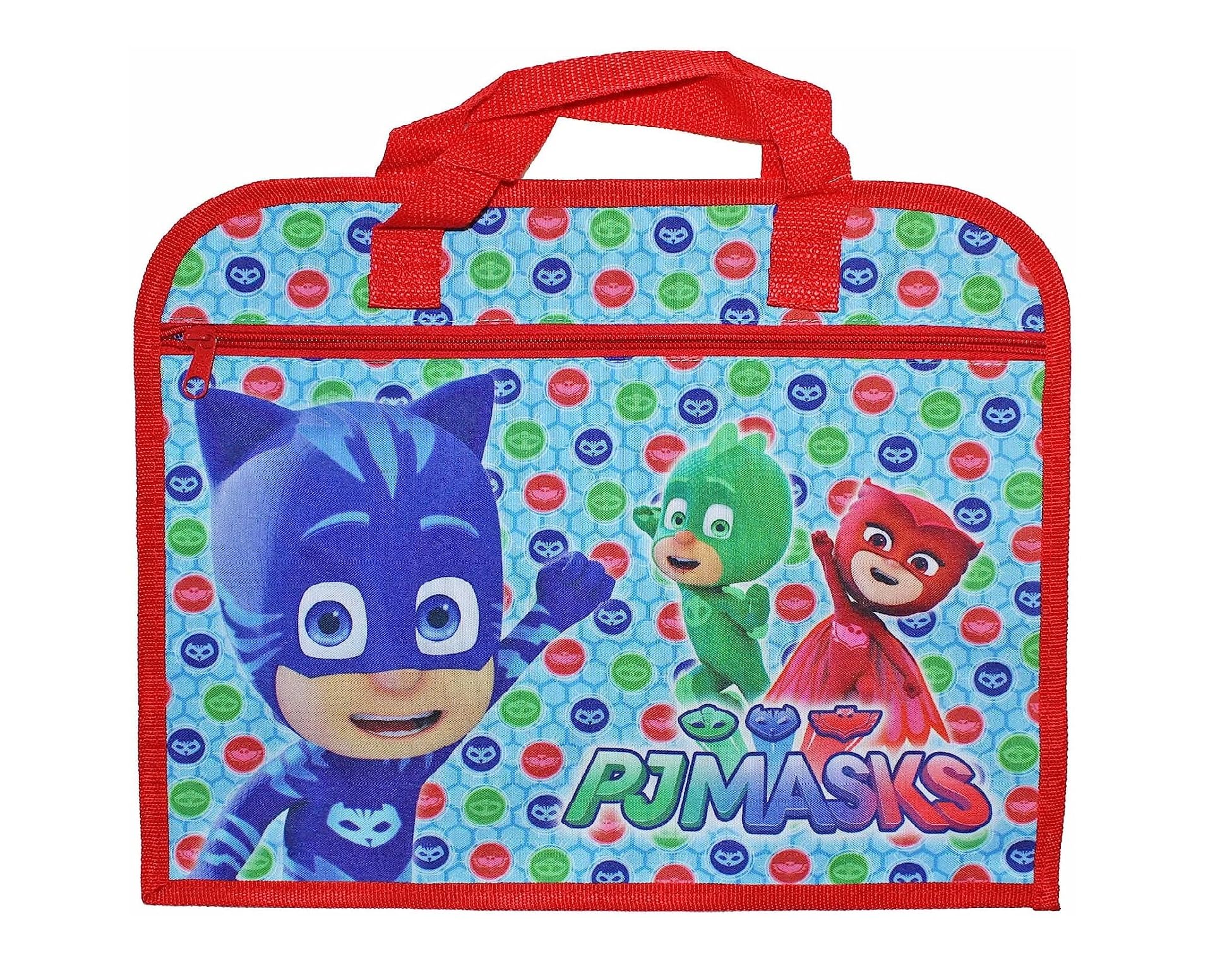 Children's Character Book Bag Document Holder School Bag Boys Girls (PJMasks)