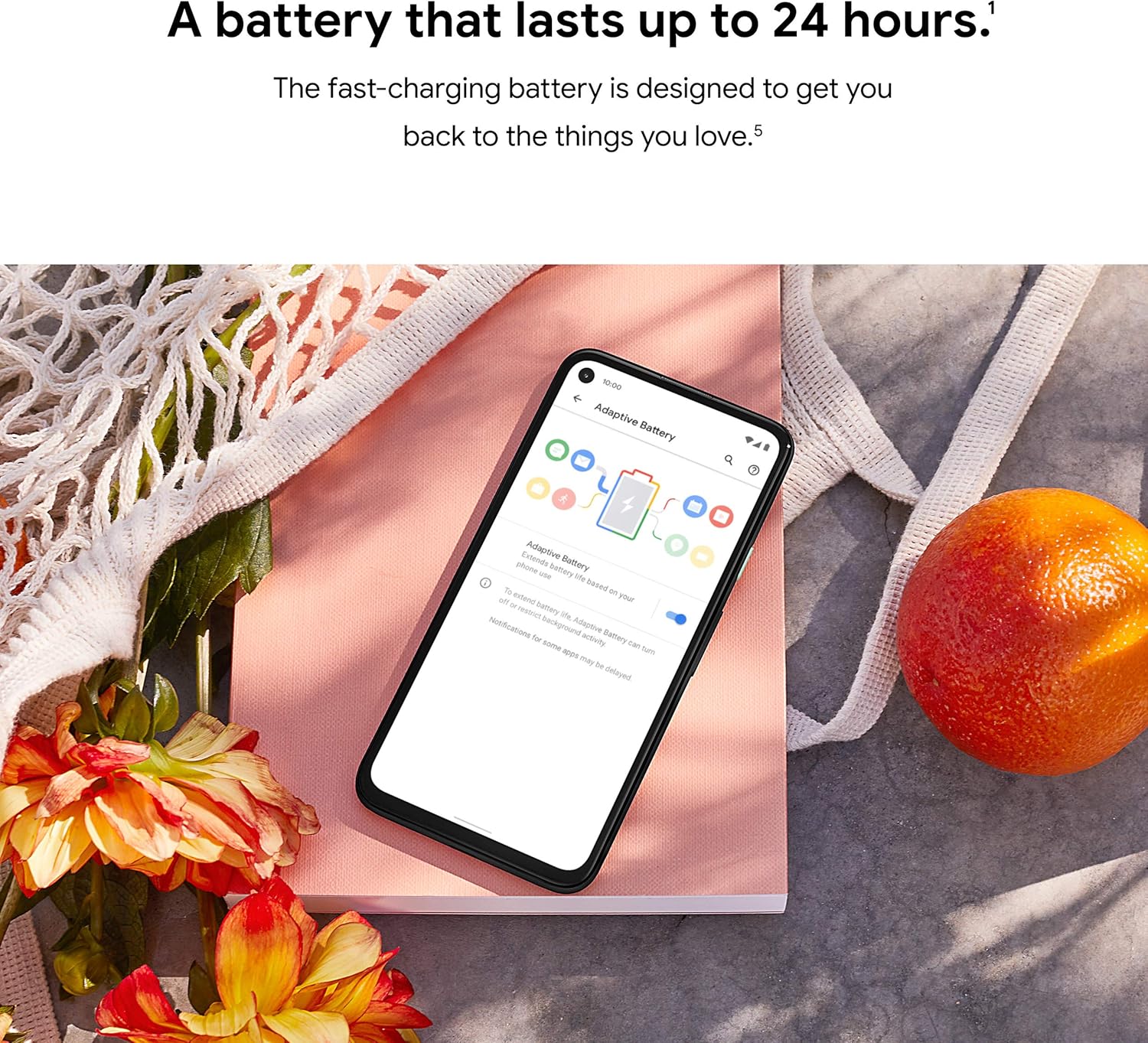 Google Pixel 4a - New Unlocked Android Smartphone - 128 GB of Storage - Up to 24 Hour Battery - Just Black