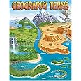 TREND enterprises, Inc. Geography Terms Learning Chart, 17" x 22"