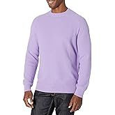 Amazon Essentials Oversized Crewneck Sweater for Men, Textured, Cotton