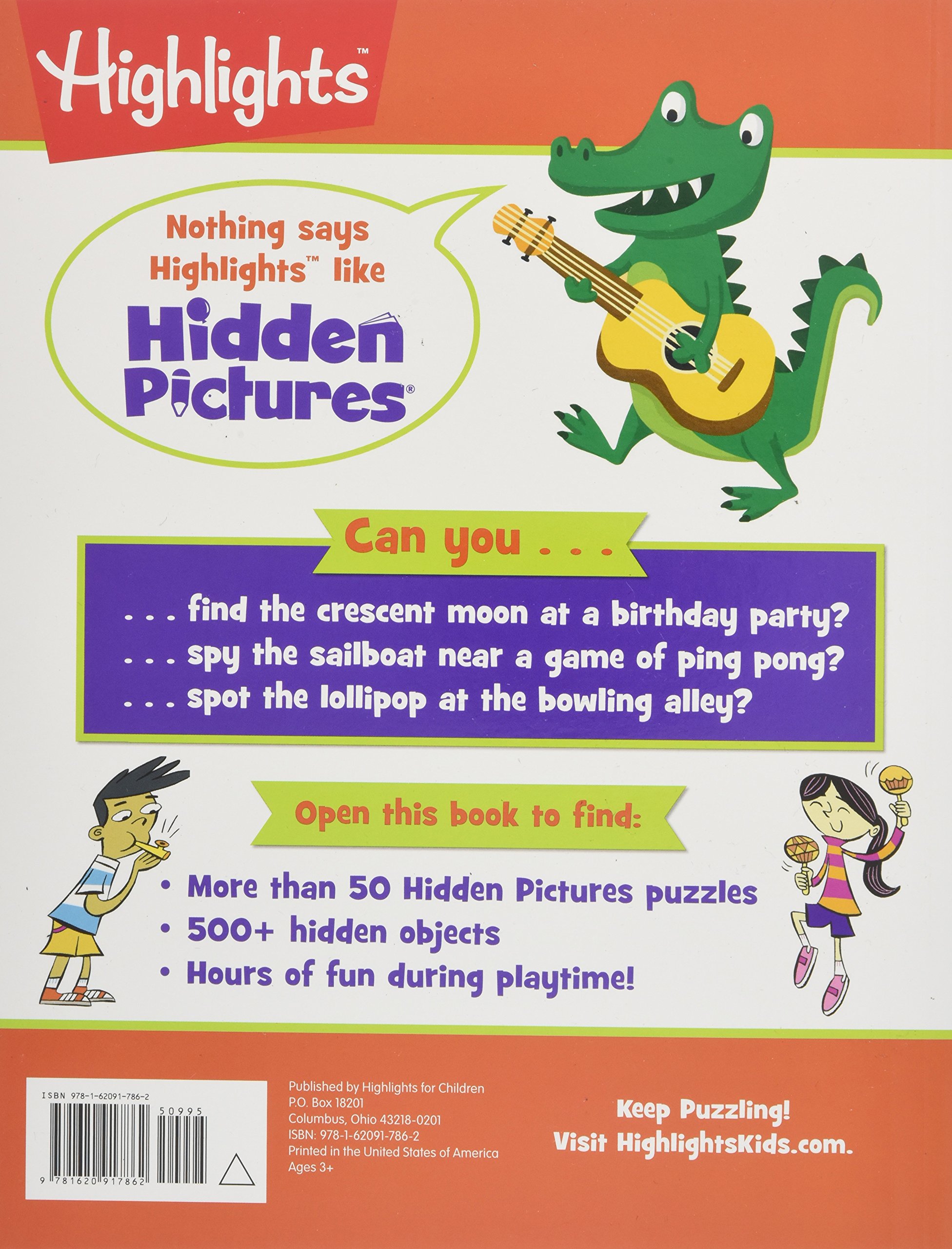Playtime Sticker Puzzles (Highlights? Sticker Hidden Pictures)