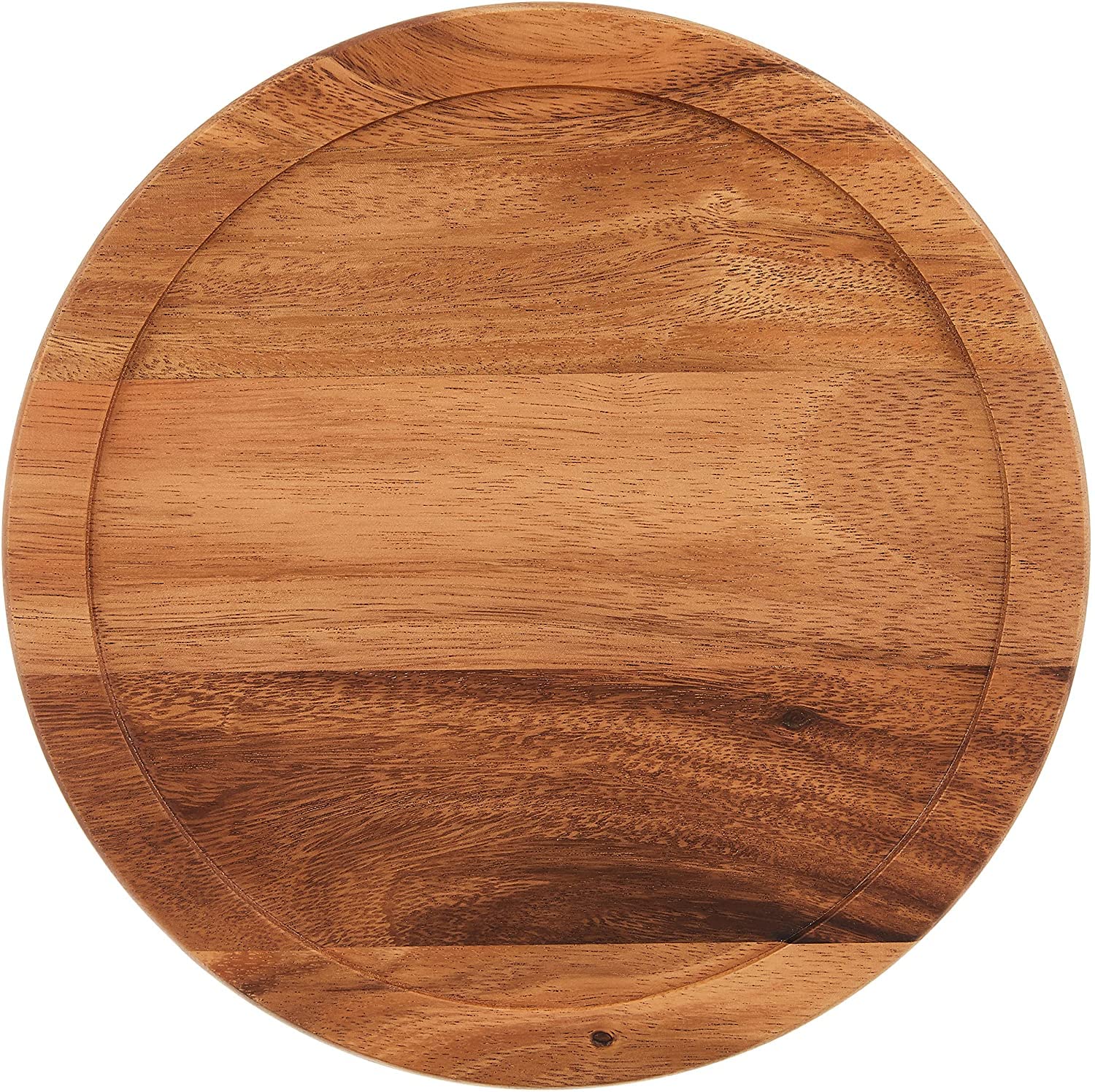 Lipper International Acacia Wood 10" Kitchen Turntable