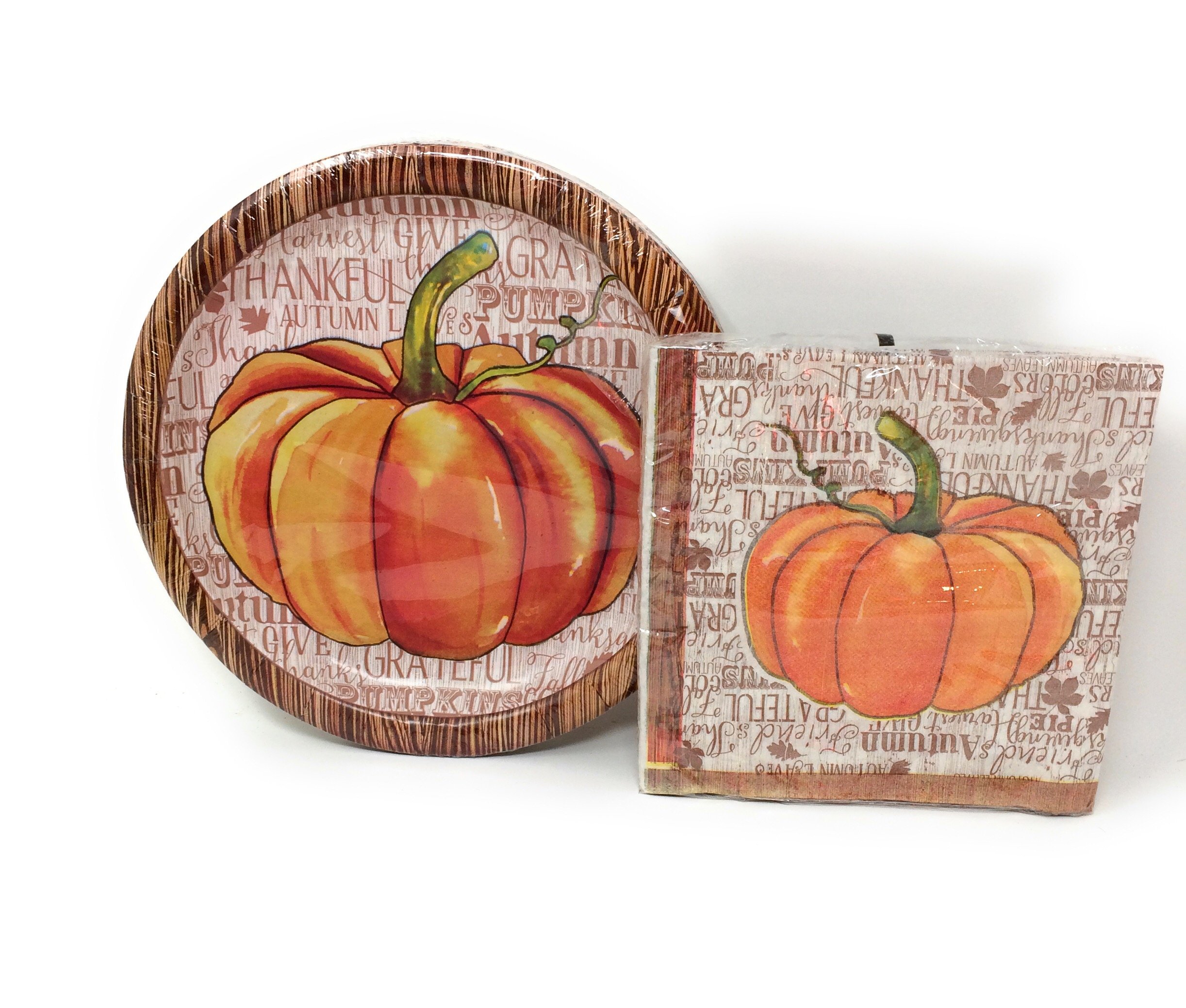 Decorative Paper Plates And Napkins & 20 Small Napkins Cherries 20