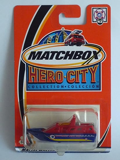 matchbox police boat