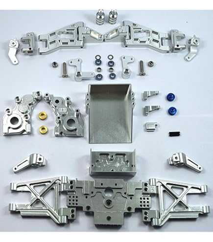 Braccio Anteriore In Alluminio Dhawk Nero Per Auto Mondiale Team - Foto 12