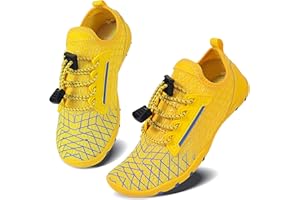 Caitin Boys Girls Water Shoes Quick Drying Aqua Beach Pool Swim Lightweight Athletic Sneakers for Little Big Kids