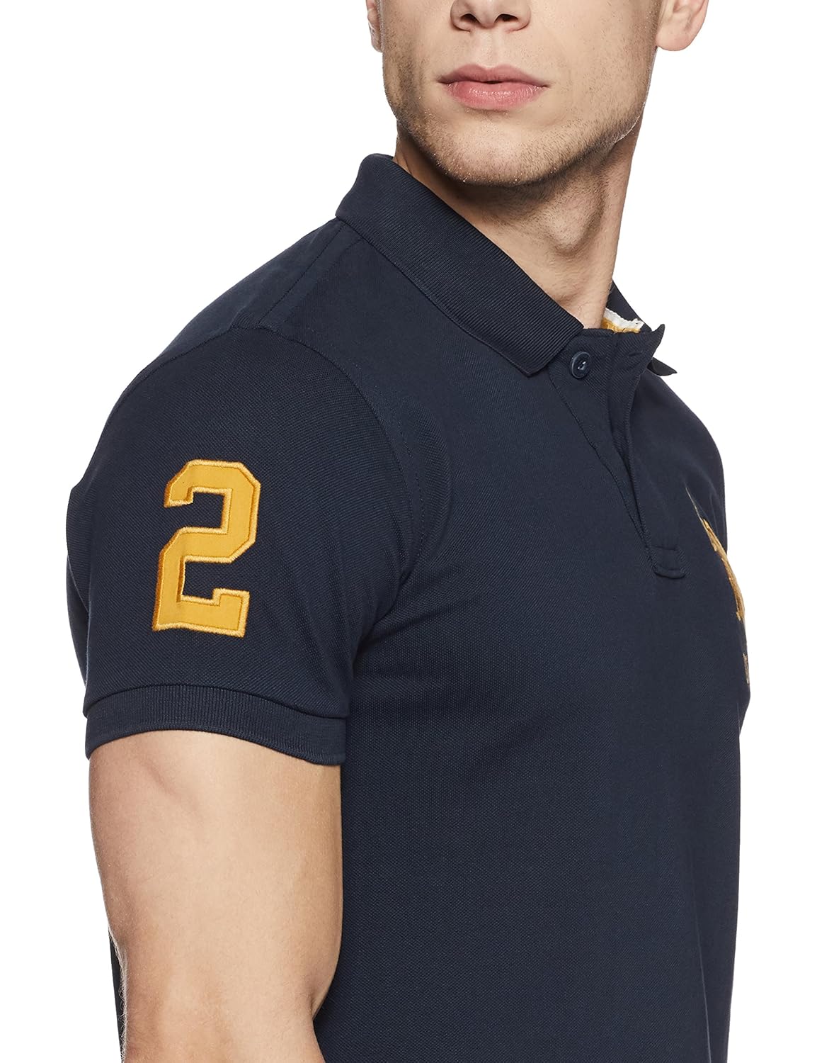 us polo association men's solid regular fit polo