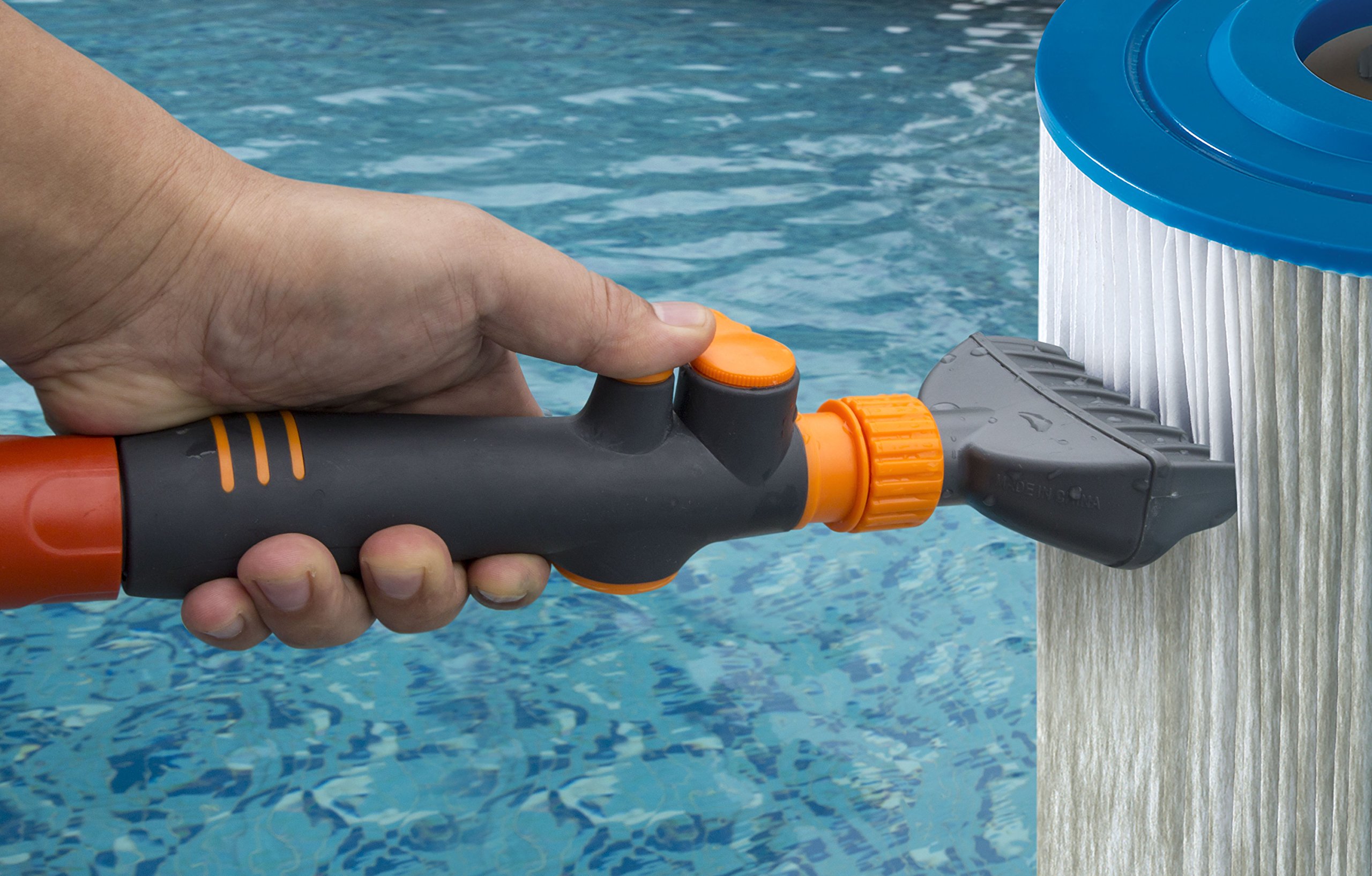 Aquatix Pro Premium Pool & Spa Filterpatronenreiniger entfernt Schmutz 2