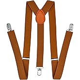trilece Suspenders for Men - Adjustable Elastic Mens Suspenders with Heavy Duty Strong Clips