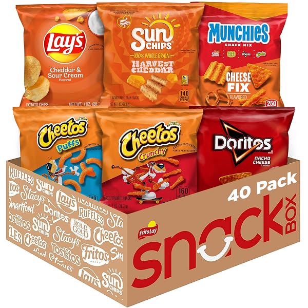 FRITO LAY, CHEESY MIX 6 FLAVOR VARIETY PACK,...