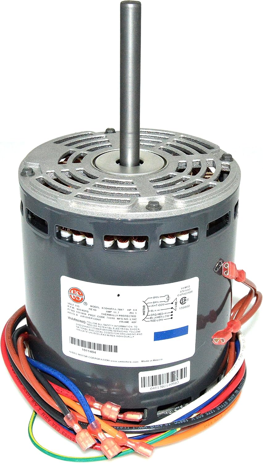 OEM ICP Heil Tempstar Emerson 3/4 HP 115v Furnace BLOWER MOTOR K55HXFFA