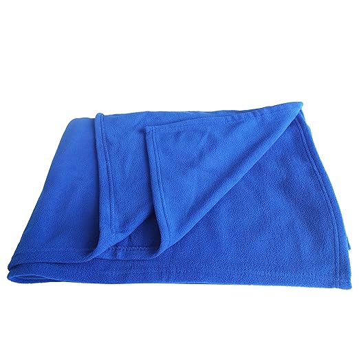 sxbora Polar Fleecedecke Microfaserdecke (Blau, 200 x 230 cm)