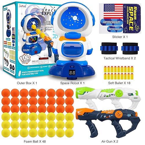 Shooting Game Toys for Kids, Shooting Target with Air Toy Guns