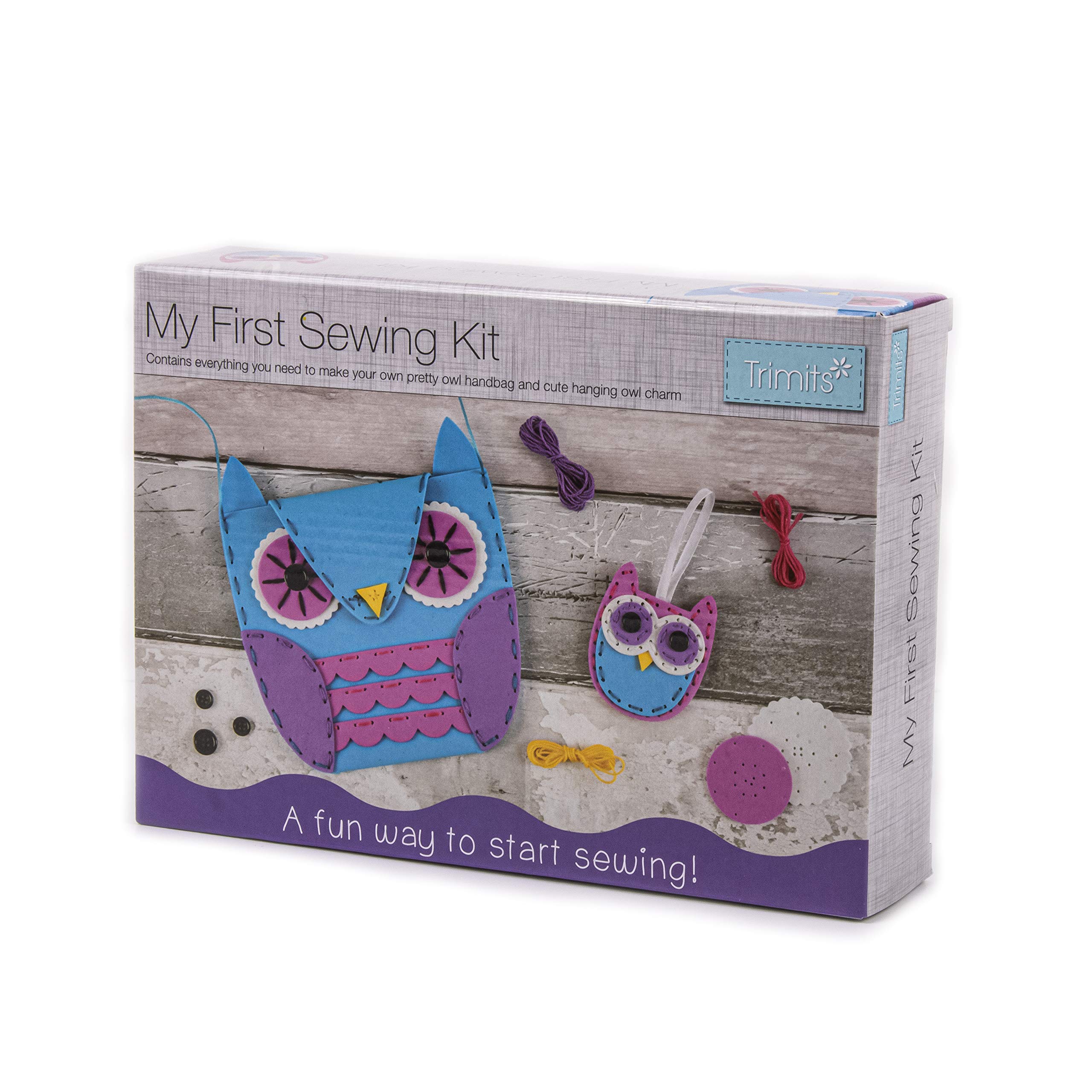 Trimits First, Owl Handbag & Charm, Assorted, CF128