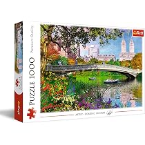 Trefl Summer Village 1000 Piece Jigsaw Puzzle - 'Tea Time' Nostalgic Art, 68x48cm, Includes Poster, For Ages 12+