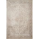 Loloi Loren Collection LQ-03 Sand/Taupe 8'-4" x 11'-6" Area Rug