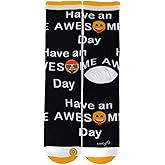 ooohyeah Men's Novelty Crew Socks for Adult Humor, Funny Saying Crazy Silly Socks, Cool Casual Socks