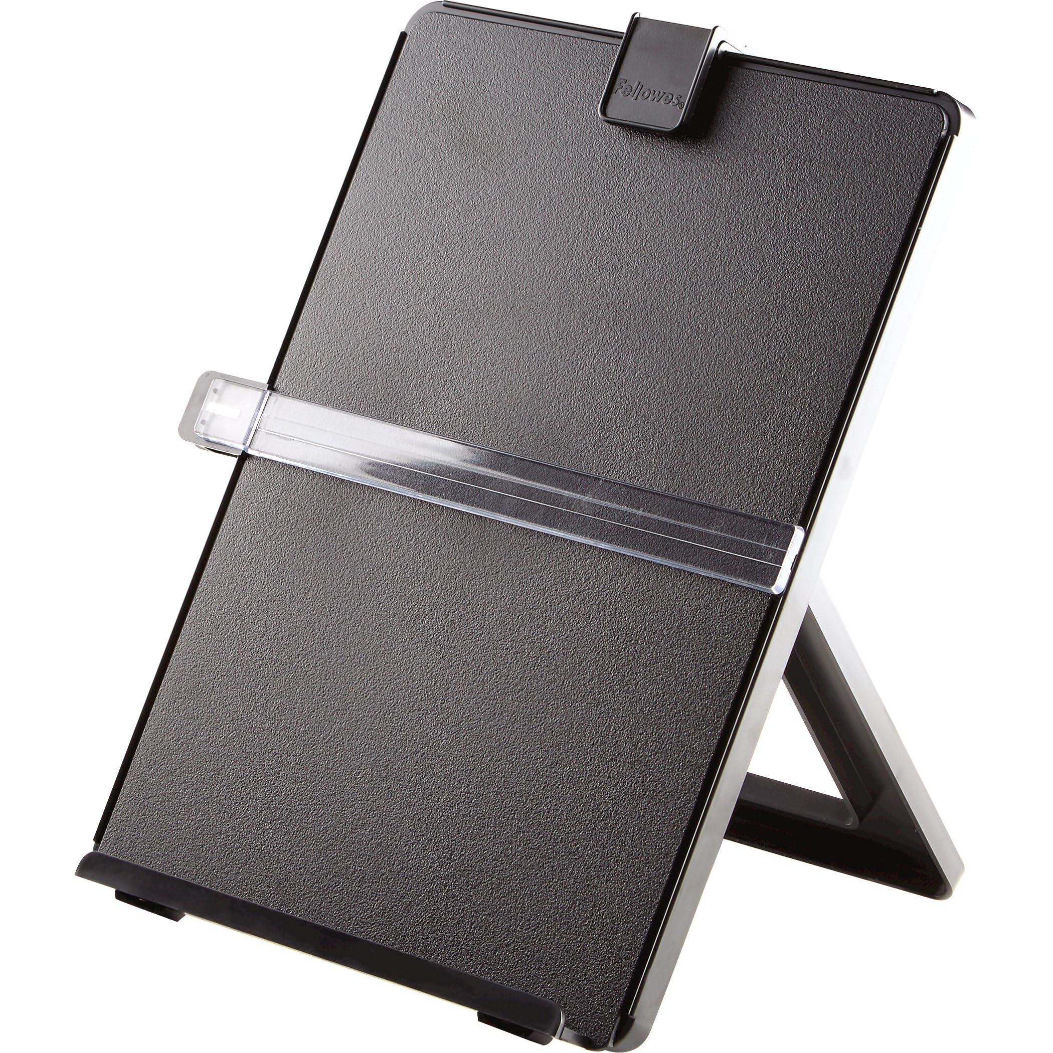 Fellowes Adjustable Document Holder with Line Guide - Black