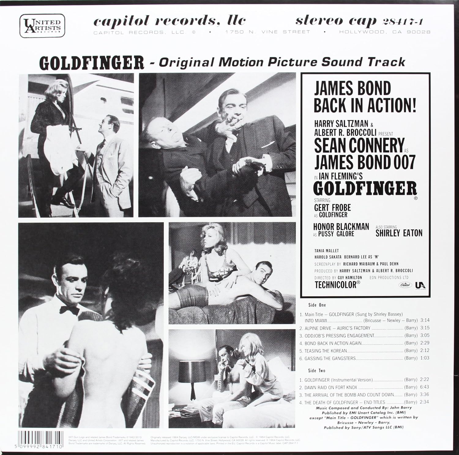 Soundtrack Goldfinger Lp Amazon Com Music