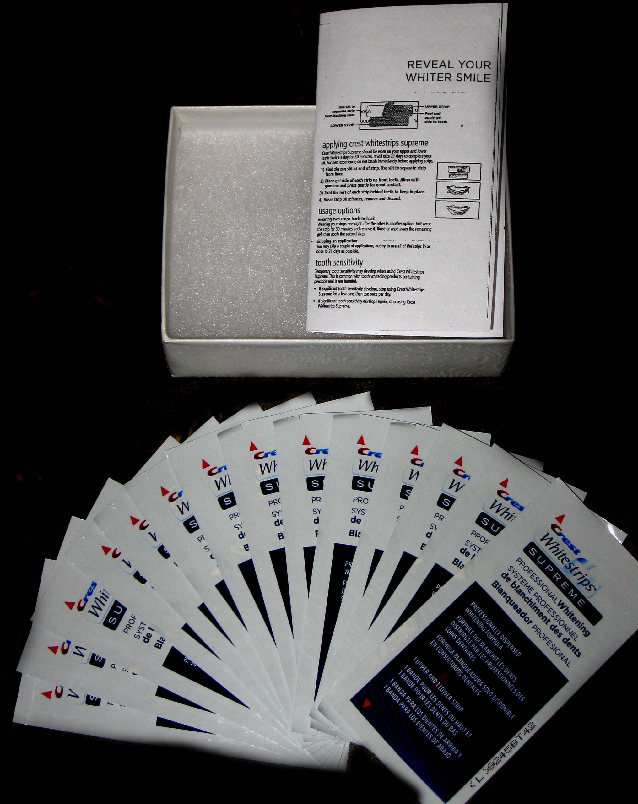 Crest Whitestrips Supreme PRO 28 Strips Buy Online In UAE Beauty