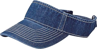 Denim visor hats Clearance