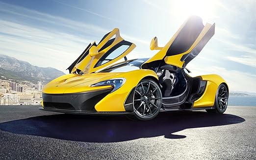 Amazon Com 2013 Mclaren P1 4 24x36 Poster Banner Photo By Poster Shop Posters Prints
