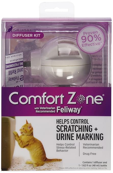 Amazon Com Comfort Zone With Feliway 6 Pack Cats Diffusers Pet