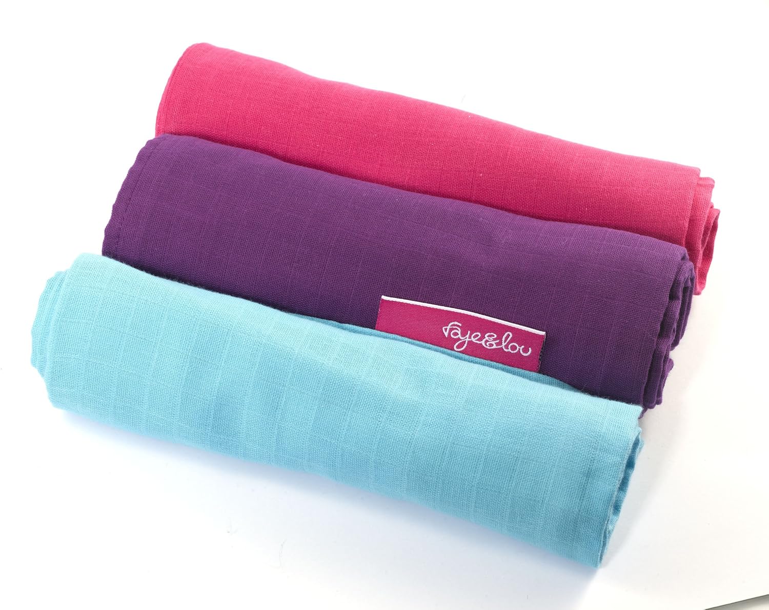 faye and lou muslin squares