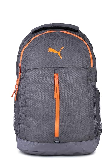 Puma Quiet Shade and Shocking Orange Casual Backpack (7554703)