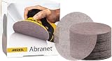 Mirka Abranet Ø125mm P600 50 pcs Hook & Loop Sanding Discs