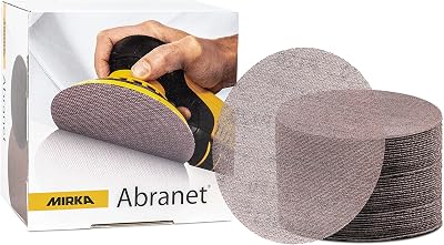 Mirka Abranet Ø125mm P600 50 pcs Hook & Loop Sanding Discs