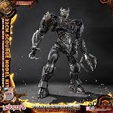 YOLOPARK Transformers Rise of the Beasts 8.66-Inch Scourge Action Figure | AMK PRO Series Highly Articulated Transformers Toys with Magnetic LED, Collectible for Ages 15+, Non-Convertible