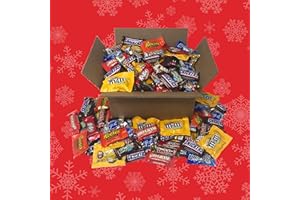 West End Foods 6lb Bundle of Assorted Chocolate Candy Christmas Bundle of Individually Wrapped Snacks