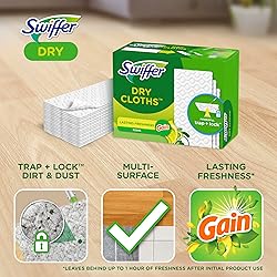 Swiffer Sweeper Dry Sweeping Cloth Refills, Gain